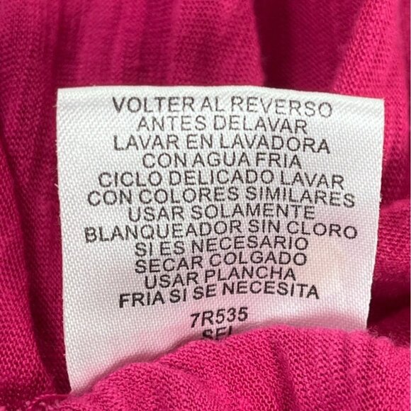 derek heart Small Pink One Shoulder Body Con Top 17j - Picture 9 of 10